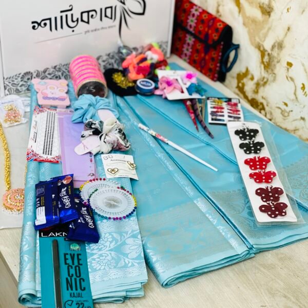 IMG_2880 (2) đŠĩ āĻāĻāĻžāĻļā§ Sky-Blue āĻāĻžāϤāĻžāύ āĻļāĻžāĻĄāĻŧāĻŋ āϏāĻžāĻĨ⧠⧍ā§āĻāĻŋ āĻĒā§āϰāĻŋāĻŽāĻŋāϝāĻŧāĻžāĻŽ āĻāĻŋāĻĢāĻ đâ¨